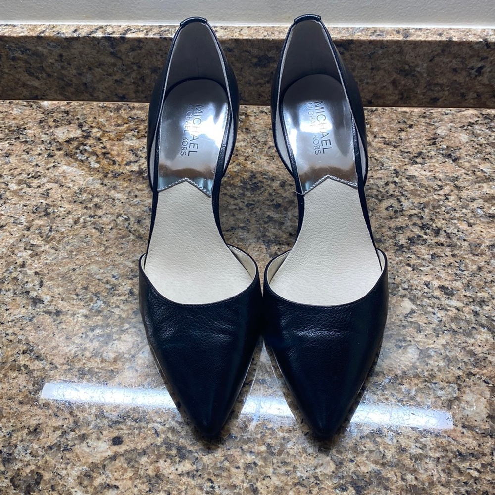 Michael Kors Leather Pumps (black) size 8